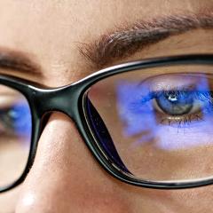 Lunettes à best sale lumière bleue